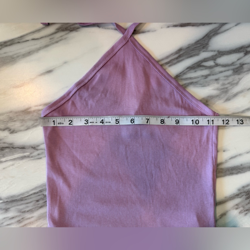 Madewell Supima Rib Halter Tank Top - Picture 10 of 10